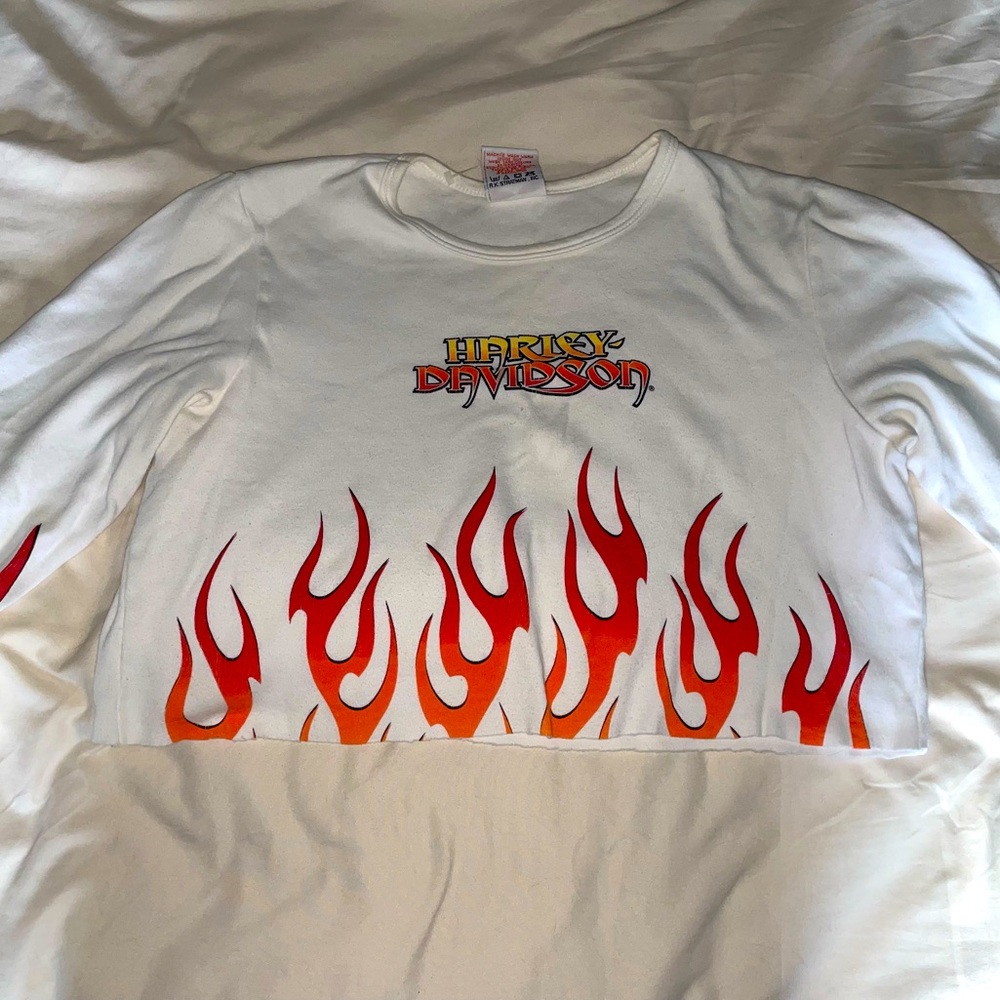 Authentic Vintage Harley Davidson Long Sleeve Tee